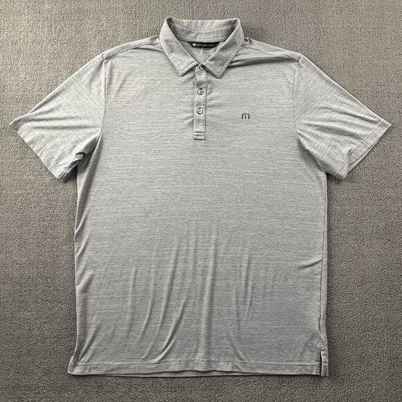 Travis Mathew Polo Shirt Adult Large Short Sleeve Golf Golfing Casual Men's - Picture 1 of 14